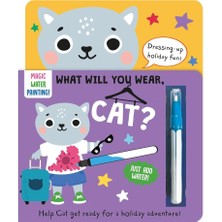 What Will You Wear - Cat-Magic Water Painting Book