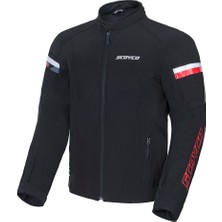 Scoyco JK127 Softshell Mont Dayanıklı Kumaş ve CE Onaylı Korumalar ile Motorsiklet Aksesuarı