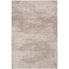 Leon LN001K Bej Halı Modern Desen Pamuk Taban Akrilik Tozuaz Salon Yatak Odası Mutfak Koridor Halısı