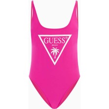 Guess One Piece Logo Detaylı Mayo