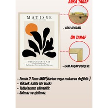 Ahşap Çerçeveli Mdf Tablo Seti Salon ve Oturma Odası Için ÇT3001