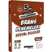 Ankara Yayıncılık 5. Sınıf Sosyal Bilgiler Güçlendiren Branş Denemeleri Ankara Yayıncılık