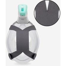 Easybreath Yetişkin Su Altı Keşif Maskesi - Gri - Çantasız