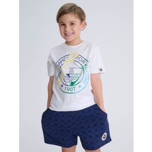 Çocuk Trıbun Logo Detaylı Tshırt