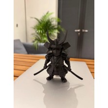Mini Samuray Dekor Biblo Figür