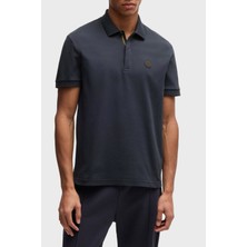 Boss Logolu  Pamuk Regular Fit Düğmeli Polo Yaka T Shirt Erkek Polo Yaka T Shirt 50533273 402