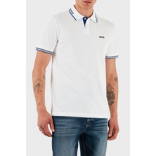 Boss Pamuklu Slim Fit Düğmeli Polo Yaka T Shirt Erkek Polo Yaka T Shirt 50506193 105