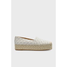 Michael Kors 4g Logo Baskılı Platform Taban Espadril 40S5LYFP1B150 Bayan Espadril 40S5LYFP1B 150