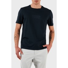 Boss  Pamuk Regular Fit Bisiklet Yaka Baskılı T Shirt Erkek T Shirt 50531587 402