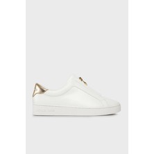Michael Kors Deri Logolu Fermuarlı Sneaker Ayakkabı 43R4KTFP2L740 Bayan Ayakkabı 43R4KTFP2L 740