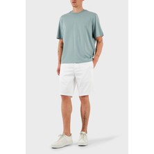 Armani Exchange Streç Pamuklu Slim Fit Normal Bel Short Erkek Short 8NZS42 ZN1RZ 1100