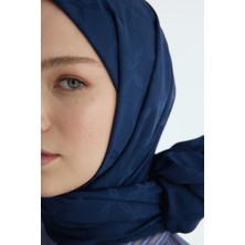 Cs Camellia Scarf Ipeksi Jakar Zincir Desen Şal - Vizon