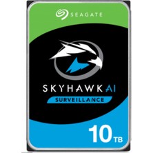 Seagate Skyhawk ST10000VE000 3.5" 10TB 256MB 7200RPM 7/24 Güvenlik Diski