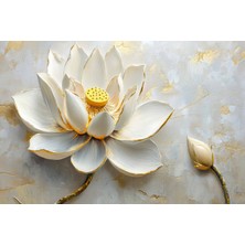 Aden Dekoratif Çiçek Kanvas Tablo