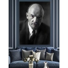Vladimir Lenin Dekoratif Kanvas - Mdf Ahşap Tablo