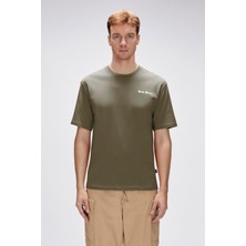 Bad Bear Eddy Yeşil Erkek Baskılı Tişört