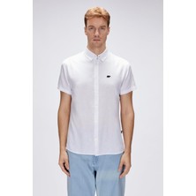 Bad Bear Tindra Beyaz Kısa Kollu Erkek Gömlek