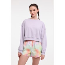 Lotto W-Sally C Neck Sweat 5fx Açık Lila Kadın Sweatshirt