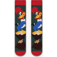 Ağaçkakan Woody Desenli Unisex Çorap