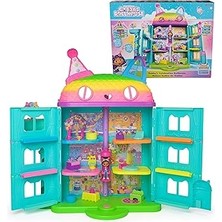 Gabby's Dollhouse, 15 Parça Purrfect Party Oyuncak Bebek Evi Oyun S, Gökkuşağı Görünümlü, 60 Cm'