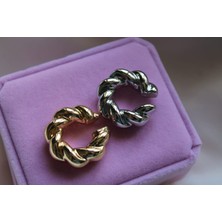Çelik Earcuff Küpe
