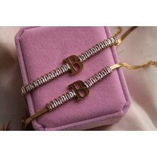 Çelik Harfli Takı Seti