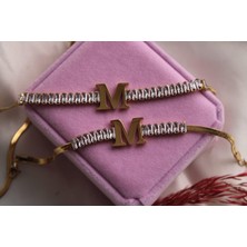 Çelik Harfli Takı Seti