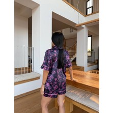Şortlu Pijama Takımı M