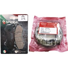 Honda Pcx 150 Ön ve Arka Fren Balata Takım Brenta BRORJ16