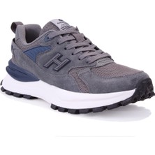 Hammer Jack 10125001 Peru Premıum Koyu Gri Lacivert  Günlük Deri Erkek Spor Ayakkabı