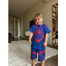 Lilnest Örümcek Adam Şortlu Erkek Çocuk Takım