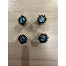 Bmw Logolu Kalite Sibop Kapağı 4 Adet