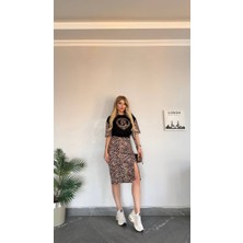 Kadın Yeni Sezon 2 Iplik Yüksek Gramajlı Premium Seri Üst Crop Kalın Lastikli Alt Yüksek Bel Takım