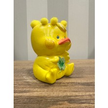Minik Ördek Mini Saksı Dekoratif Obje