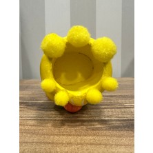 Minik Ördek Mini Saksı Dekoratif Obje