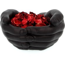 Teknotrust Dekoratif Avuç Içi El Figür Beton Saksı Hediyelik Anahtarlık Biblo 1650GR.