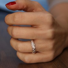 925 Ayar Gümüş Dört Tel Burma Yüzük