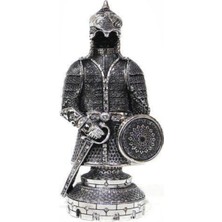 Büyük Fetih Zırh Biblo - Gümüş Rengi KOD598