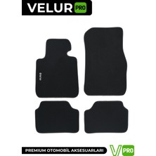 Velurpro Bmw 1 Seri F20 2012-2018 Araca Özel Halı Paspas Araba Halısı Oto Paspas