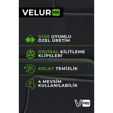 Velurpro Bmw 5 Seri F10 2013-2017 Araca Özel Halı Paspas Araba Halısı Oto Paspas