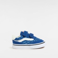 Vans Brooklyn Ls V Bebek Mavi Sneaker Hafif ve Konforlu Tasarım ile Cırt Cırtlı Kapanış