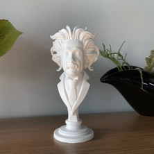 Teknotrust Einstein Büst 20 cm  Albert Einstein Heykel Dekoratif Obje