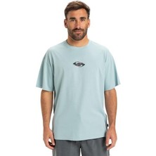 Quiksilver Gh Qs Global Heat Erkek Mavi Tişört