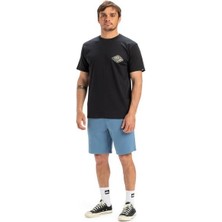 Quiksilver Evo Future Islands Erkek Siyah Tişört