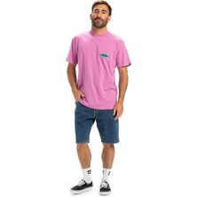 Quiksilver Ev Beach Blast Erkek Mor Tişört