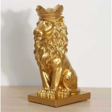Aslan Kral Dekoratif Biblo
