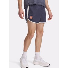Under Armour 1389831-044 Ua Run 96 Shorts Gri Loose Fit Erkek Şort
