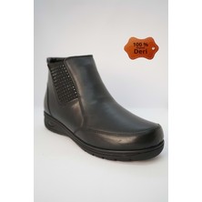 Kristal DR.280 Tam Ortopedik Hakiki Deri Sıcak Astar Kadın Bot