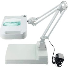 Lisinya -5x 10X Büyüteç - LED Işıklı Süper Parlak Enerji Tasarruflu  Masa Lambası LT-861 ( Lisinya )