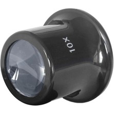 Lisinya -10X Büyütmeli,saat,takı Onarım Için  Cam Lensli Optik Göz Büyüteç ( Lisinya )